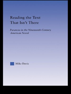 cover image of Reading the Text That Isn't There